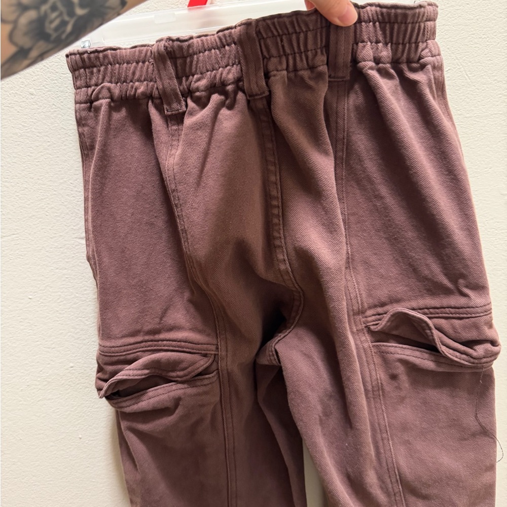 Brown Cargo Pants - Picture 3 of 4